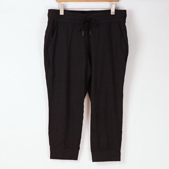 lululemon athletica Pants - Lululemon Ready to Rulu Jogger Crop 24" Black - Size 14